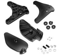 Trolling Motor Ramp + Skid Plate Complete Kit Fit for Minn Kota Terrova & Riptide Terrova 112 lb Thrust 4-1/2" Motors BT 2017 & Newer