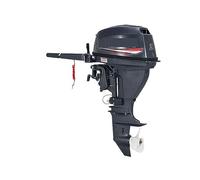 Trolling Motor Two-Stroke Four-Stroke Short Shaft Outboard Machine, Rubber Boat, Fishing Boat Propeller Fast Frequency Hand Pull Engine (Color: 2-Stroke 12, Size: 0)