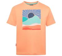 Trollkids - Girl's Falketind T - T-shirt size 176, orange