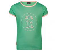 Trollkids - Girl's Flower Troll T - T-shirt size 176, turquoise