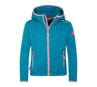 Trollkids - Girl's Jondalen Jacket XT - Fleece jacket size 116, turquoise