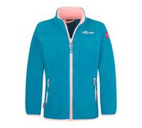 Trollkids - Girls Oppdal Jacket XT - Fleece jacket size 128, blue