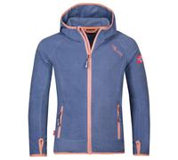 Trollkids - Girls Sandefjord Jacket - Fleece jacket size 122, blue