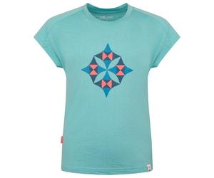 Trollkids - Girl's Sandefjord T - Merino shirt size 98, turquoise