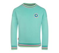 Trollkids - Girl's Senja Sweatshirt - Jumper size 116, turquoise