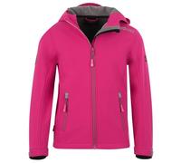 Trollkids - Girl's Trollfjord Jacket - Softshell jacket size 122, pink
