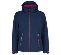 Trollkids - Girl's Trollfjord Jacket - Softshell jacket size 140, blue