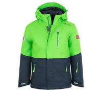 Trollkids - Kid's Hallingdal Jacket - Winter jacket size 140, green/blue
