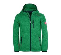Trollkids Jondalen XT Hooded Fleece Jacket, pepper green, 116