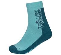 Trollkids - Kid's Anti Slip Socks - Slippers size 23-26, turquoise