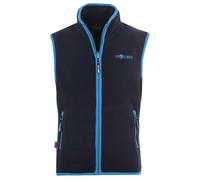 Trollkids - Kid's Arendal Vest - Fleece vest size 152, blue