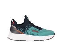 Trollkids - Kid's Balestrand Sneaker - Casual shoes size 30, dusty turquoise /orange