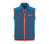 Trollkids - Kid's Balestrand Vest - Windproof vest size 164, blue