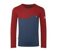Trollkids - Kid's Bergen Longsleeve - Longsleeve size 98, red/blue