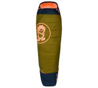 Trollkids - Kid's Fjell Dreamer Extendable - Kids' sleeping bag size 160-190 x 68 x 50 cm - Body Length: 130-170 cm, olive