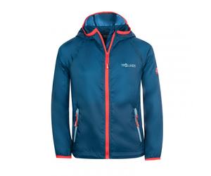 Trollkids - Kids Fjell Running Jacket - Windproof jacket size 122, blue