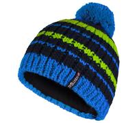 Trollkids - Kid's Hafjell Bobble Cap - Beanie size 52-56 cm - 6-12 Years, blue
