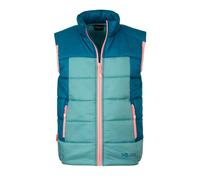 Trollkids - Kid's Hardanger Vest - Synthetic vest size 176, turquoise