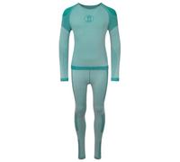 Trollkids - Kid's Hemsedal Baselayer Set - Synthetic base layer size 116, turquoise