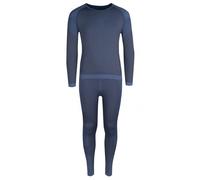 Trollkids Hemsedal Base Layer Set Blue 92 cm Boys,Girls