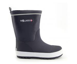 Trollkids - Kid's Lysefjord Rubber Boots - Wellington boots size 33, blue