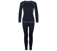 Trollkids - Kid's Merino Baselayer Set - Merino base layer size 140, blue
