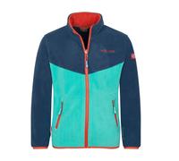 Trollkids - Kids Oppdal Jacket XT - Fleece jacket size 122, blue/turquoise