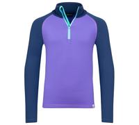 Trollkids - Kid's Rauland Half Zip - Fleece jumper size 152, purple