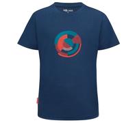 Trollkids - Kid's Sandefjord T-Shirt XT-Shirt - Merino shirt size 116, blue