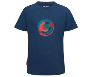 Trollkids - Kid's Sandefjord T-Shirt XT-Shirt - Merino shirt size 98, blue