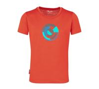 Trollkids - Kid's Sandefjord T-Shirt XT-Shirt - Merino shirt size 98, red