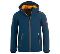 Trollkids - Kid's Trollfjord Jacket - Softshell jacket size 104, blue