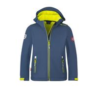 Trollkids - Kid's Trollfjord Jacket - Softshell jacket size 110, blue