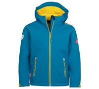 Trollkids - Kid's Trollfjord Jacket - Softshell jacket size 110, blue