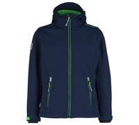 Trollkids - Kid's Trollfjord Jacket - Softshell jacket size 128, blue