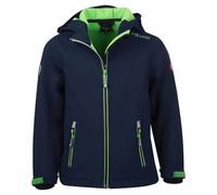 Trollkids - Kid's Trollfjord Jacket - Softshell jacket size 164, blue