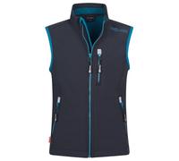 Trollkids - Kid's Trollfjord Vest - Softshell vest size 128, blue