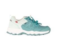 Trollkids - Kid's Trolltunga Hiker Low XT - Multisport shoes size 1,5, turquoise/white