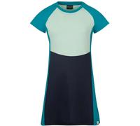 Trollkids Senja Short Sleeve Short Dress Blue 146 cm Girl