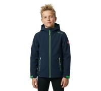 Trollkids - Kid's Trollfjord Jacket - Softshell jacket size 104, blue