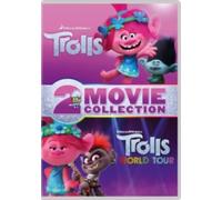 TROLLS (2016)/TROLLS WORLD TOUR DOUBLEPACK - Region 2 DVD BRAND NEW