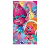 Trolls Age 7 Birthday Card