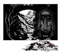 Trolls And Troll Hunters Jigsaw Puzzles for Adults 1000 Piece Wooden Jigsaw Puzzles for Adults for Home Decor Ideal Christmas & New Year Gift for Teenagers 1000 PCS(75x50cm)