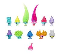 Trolls DreamWorks Band Together Mineez 11pc Brozone + Friends Performance Pack - 11 Mineez 1.5 Inch Collectible Figures And 1 Accessory