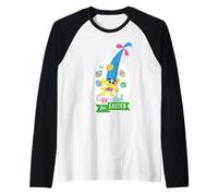 Trolls Egg-Cited for Easter Raglan Baseball Tee