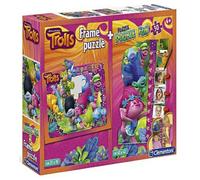 Trolls Frame Puzzle 2-in-1 Play Game Window Puzzle & Maxi Puzzle