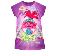 Trolls Girls Poppy Nightdress Purple Age 6 to 7 Years
