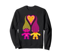 TROLLS Heart Duo Bright Colors Love Sweatshirt