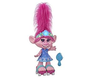 Trolls Les 2 DreamWorks World Tour Poppy Dancing Hair Doll