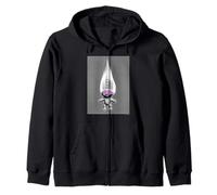 Trolls Less Likes More Love Fun Message Zip Hoodie